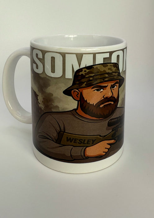 Mr B Merch Mug - Someones 'ere